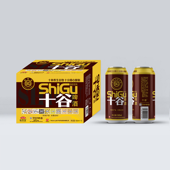十谷啤酒褐金罐装500ml